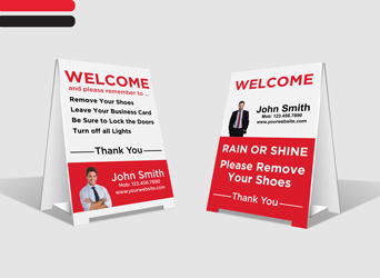 Royal LePage Custom Remove Shoes Custom Remove Shoes Signs - Royal LePage