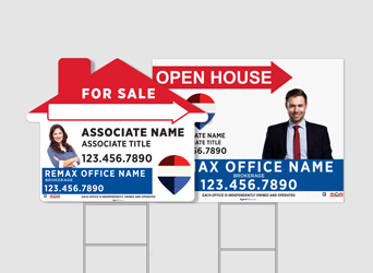 REMAX Directional Signs Directional Signs (Coroplast 4mm) - REMAX