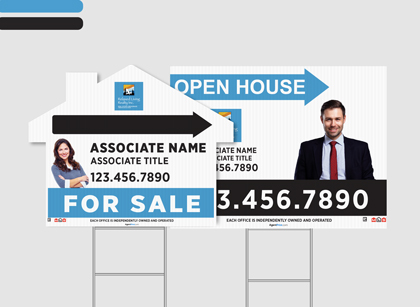 Relaxed Living Realty Inc. Directional Signs Directional Signs Standard (4mm) - Relaxed Living Realty Inc.