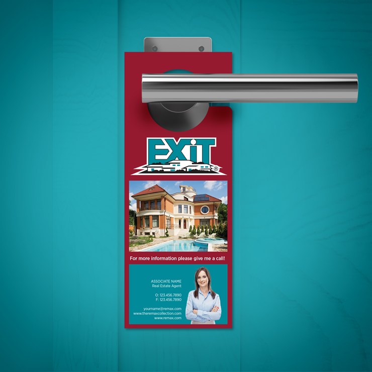 EXIT Realty Door Hangers Door Hangers - Exit Realty