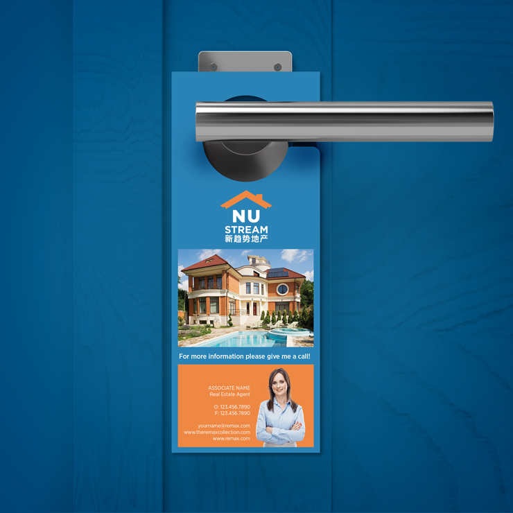 NU STREAM Door Hangers