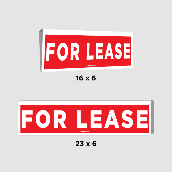 FOR LEASE Sleeves