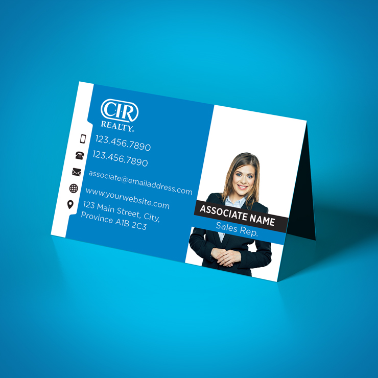 CIR Realty Folded Business Cards