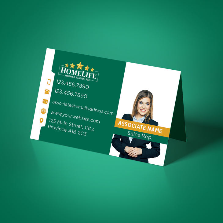 Homelife Folded Business Cards