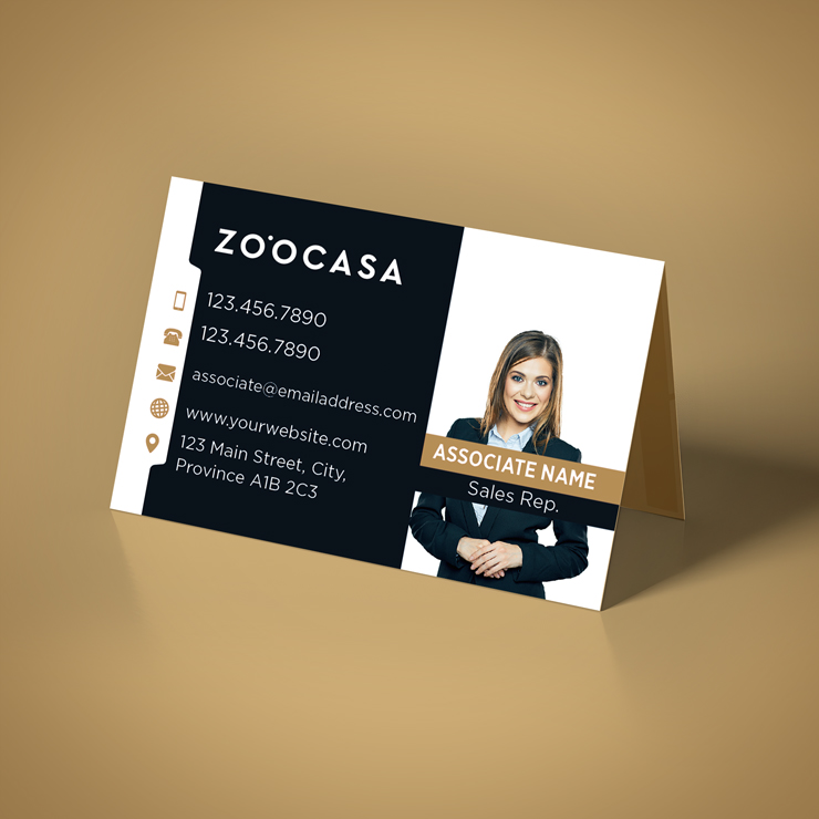 Zoocasa Folded Business Cards