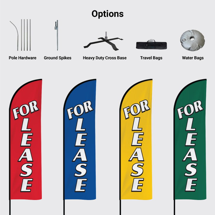 FOR LEASE Flags For Lease Stock Flags - Agentprint