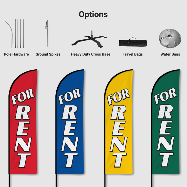 For Rent Stock Flags - Agentprint