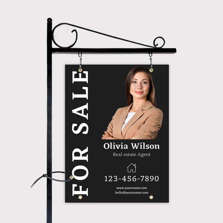 For Sale Signs - Black