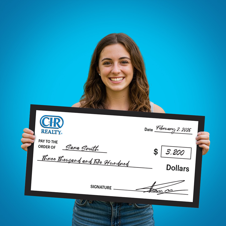 CIR Realty Giant Cheques