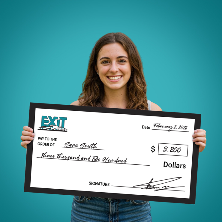Exit Realty Giant Cheques