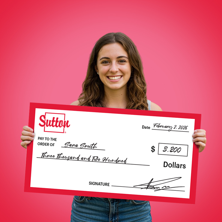 Sutton Giant Cheques