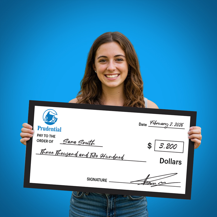 Prudential Giant Cheques