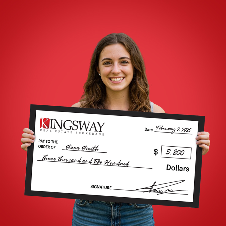 Kingsway Giant Cheques