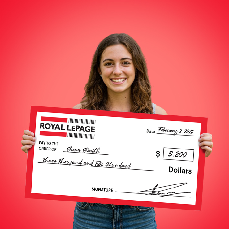 Royal LePage Giant Cheques