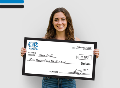 CIR Realty Giant Cheques