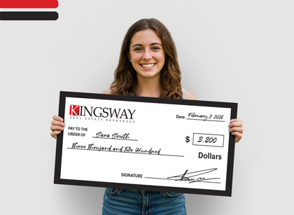 Kingsway Giant Cheques