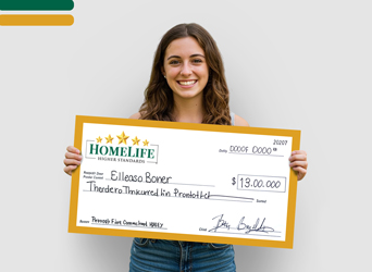 HomeLife Giant Checks