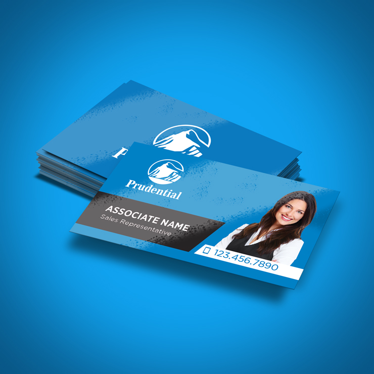 Prudential High Gloss UV Business Cards High Gloss UV Business Cards - Prudential