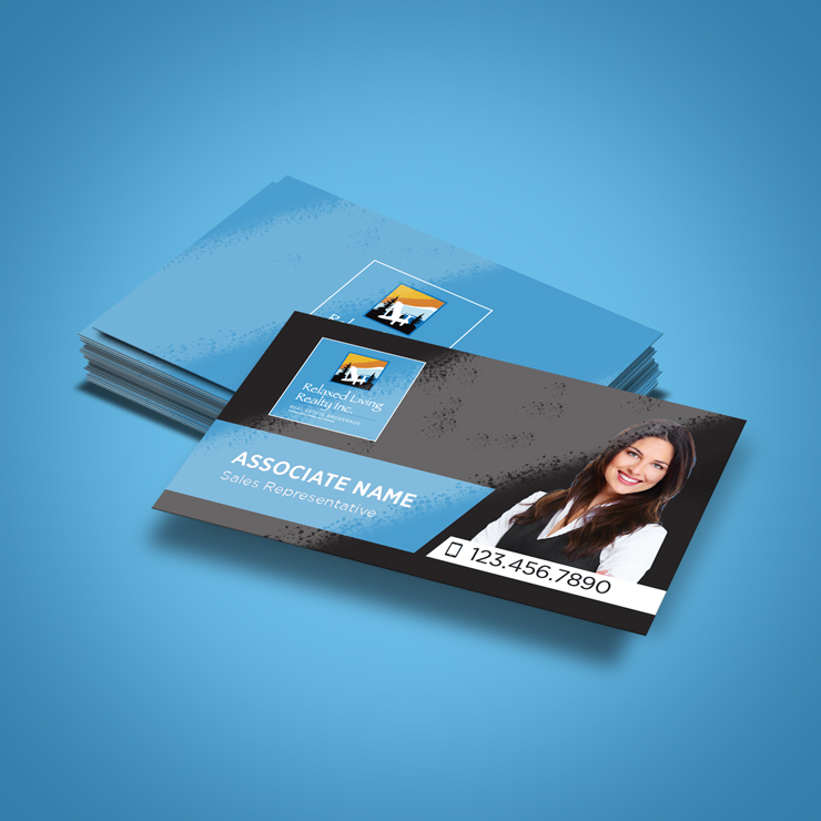 High Gloss UV Business Cards - Harvey Kalles Real Estate