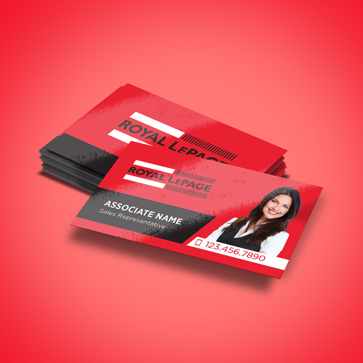 Royal LePage High Gloss UV Business Cards High Gloss UV Business Cards - Royal LePage
