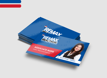 REMAX REALTRON High Gloss UV Business Cards High Gloss UV Business Cards - REMAX REALTRON