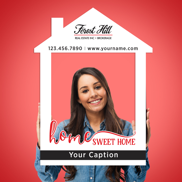 House Photo Booth Frames - Forest Hill