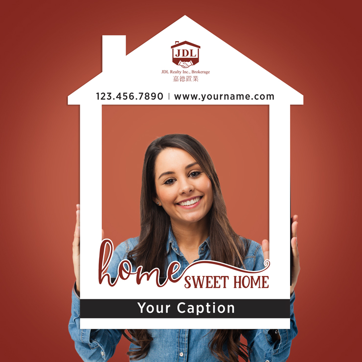 JDL Photo Booth Frames House Photo Booth Frames - JDL