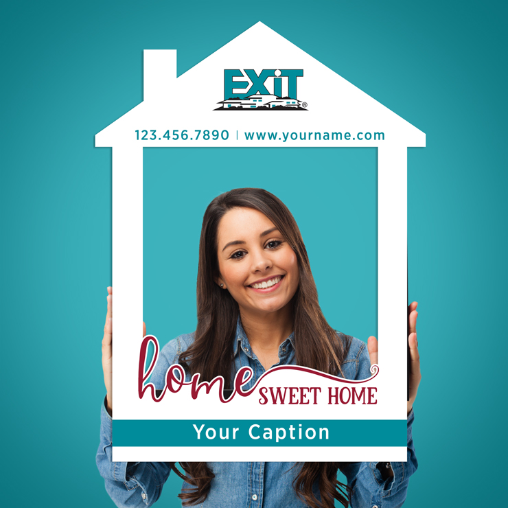 House Photo Booth Frames - EXIT Realty