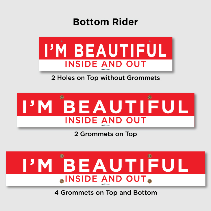 I'M BEAUTIFUL INSIDE AND OUT Riders