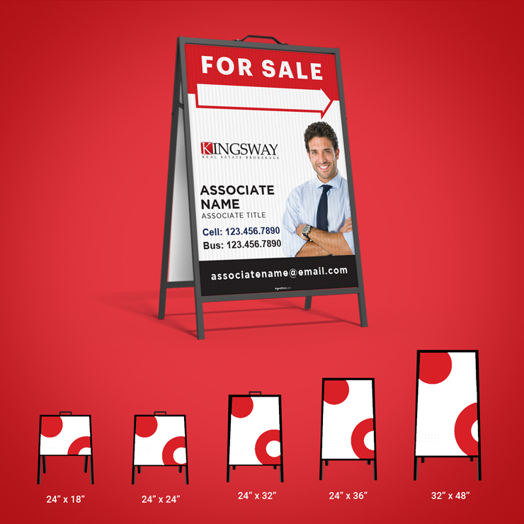 Kingsway Insert Signs Insert Signs - Kingsway
