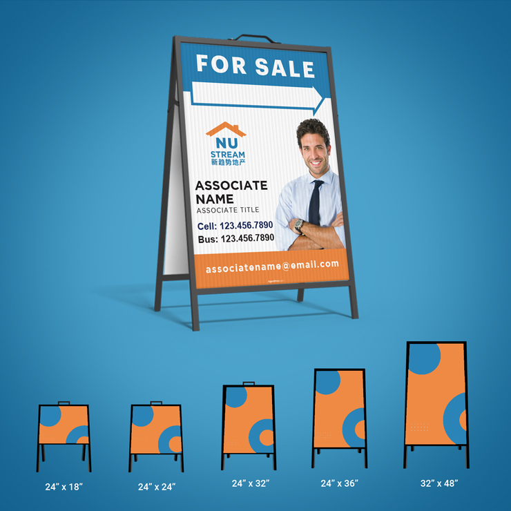 NU STREAM Insert Signs