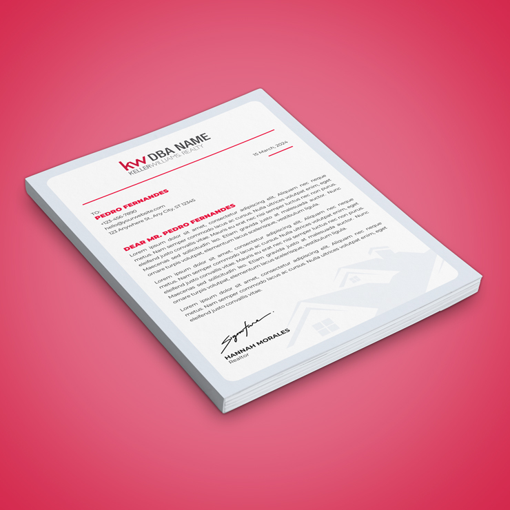 Keller Williams Letterheads Letterheads - Keller Williams