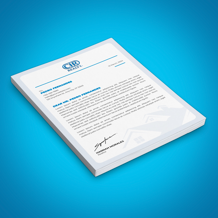 CIR Realty Letterheads Letterheads - CIR Realty