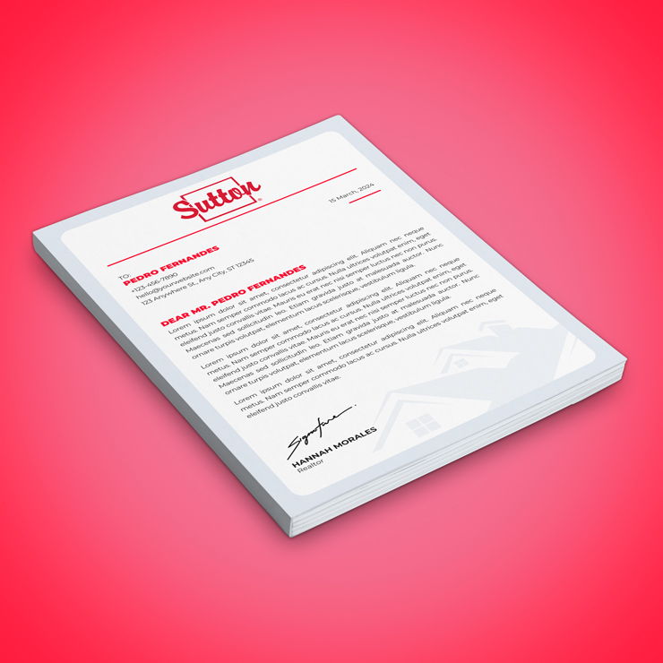 Sutton Letterheads Letterheads - Sutton