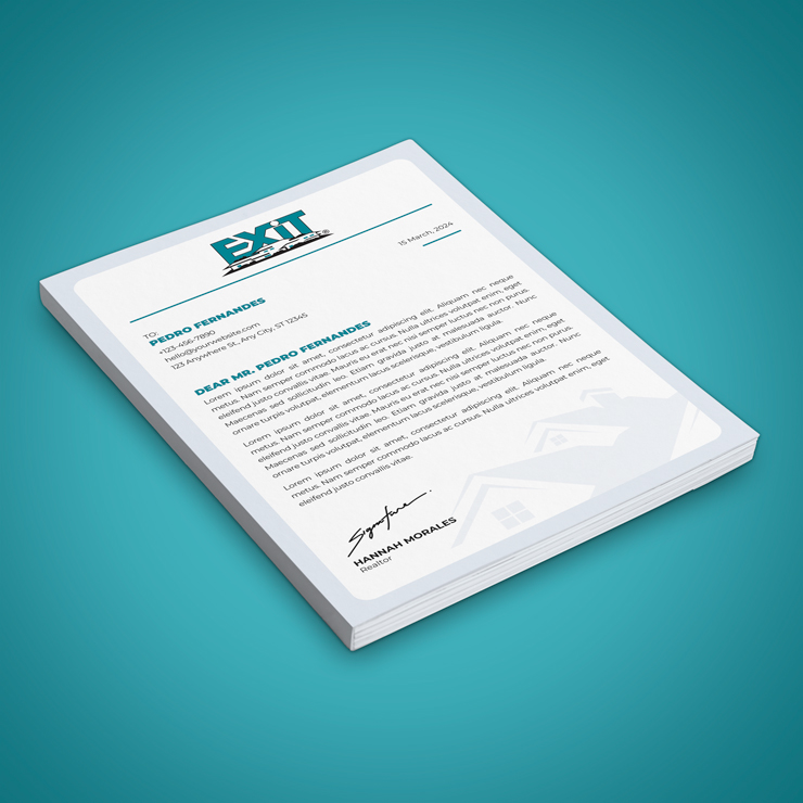 Letterheads - EXIT Realty