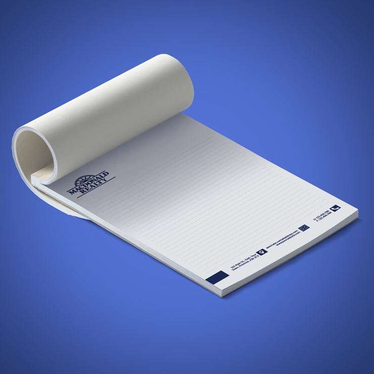 Macdonald Realty Notepads Notepads - Macdonald Realty