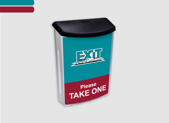 Outdoor Brochure Boxes Brochure Boxes - EXIT Realty