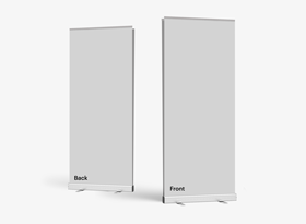 Premium Double Sided Pull-Up Stands Hardware