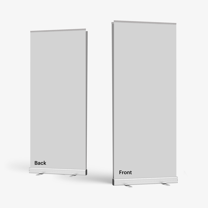 Premium Double Sided Pull-Up Stands Hardware