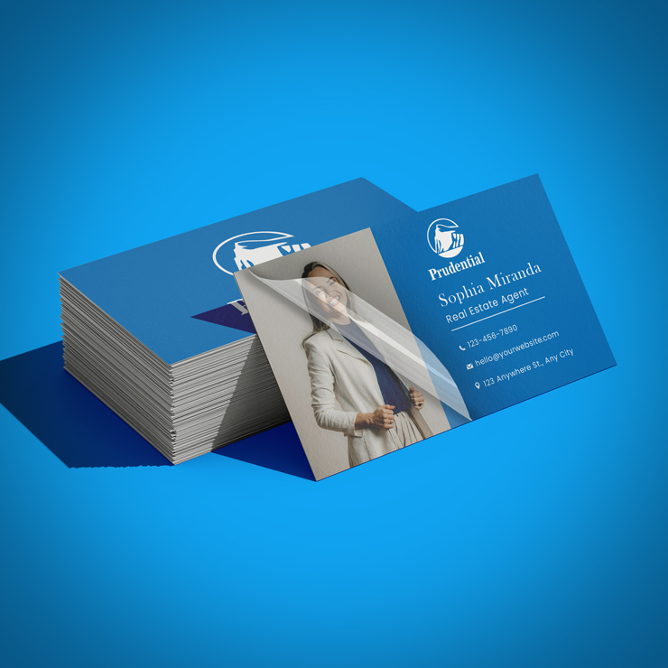 Prudential Premium Soft Touch Business Cards Premium Soft Touch Business Cards - Prudential