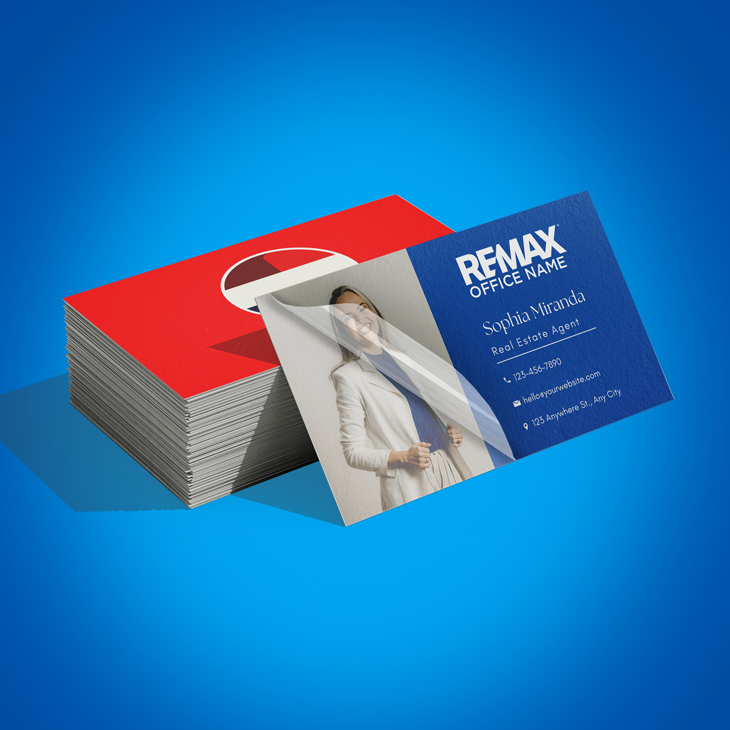 Premium Soft Touch Business Cards - REMAX