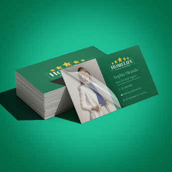 Homelife Premium Soft Touch Business Cards Premium Soft Touch Business Cards - HomeLife