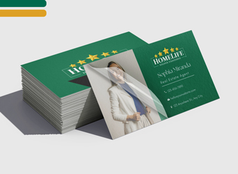 Homelife Premium Soft Touch Business Cards Premium Soft Touch Business Cards - HomeLife