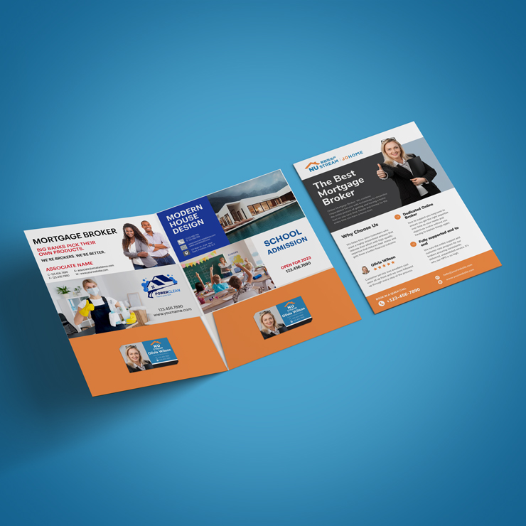 NU STREAM Presentation Folders