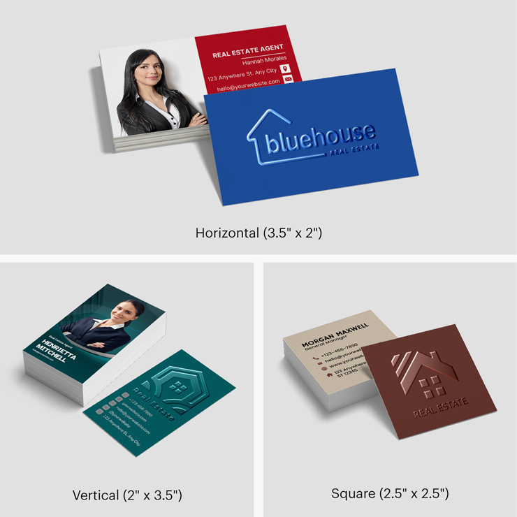 Raised Spot UV Business Cards