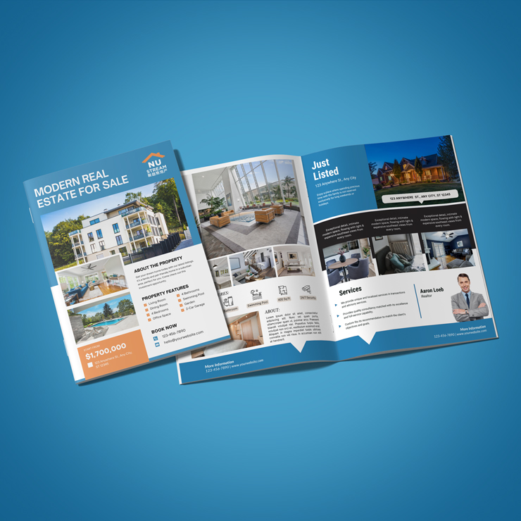 NU STREAM Real Estate Booklets