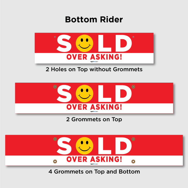 SOLD OVER ASKING! (Smiley) Riders