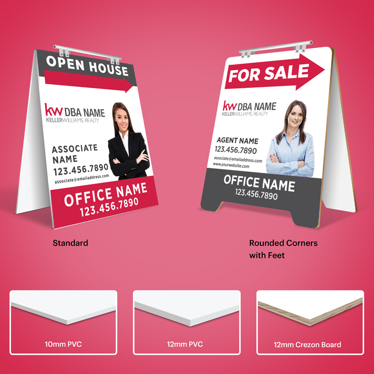 Sandwich Boards (Standard) - Keller Williams