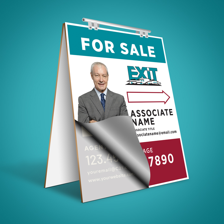 Sandwich Boards Reface and Repair - Exit Realty