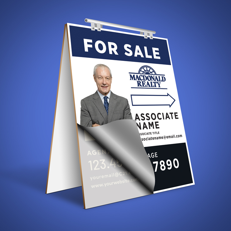 Sandwich Boards Reface and Repair - Macdonald Realty